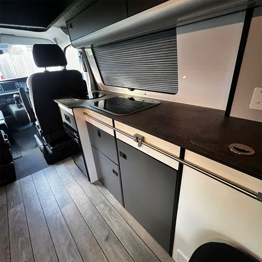 Haven Campervan Sales white inside